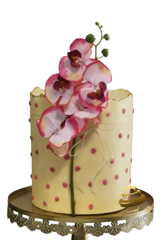 Dreamed Cake Bondoufle layer cake fleur